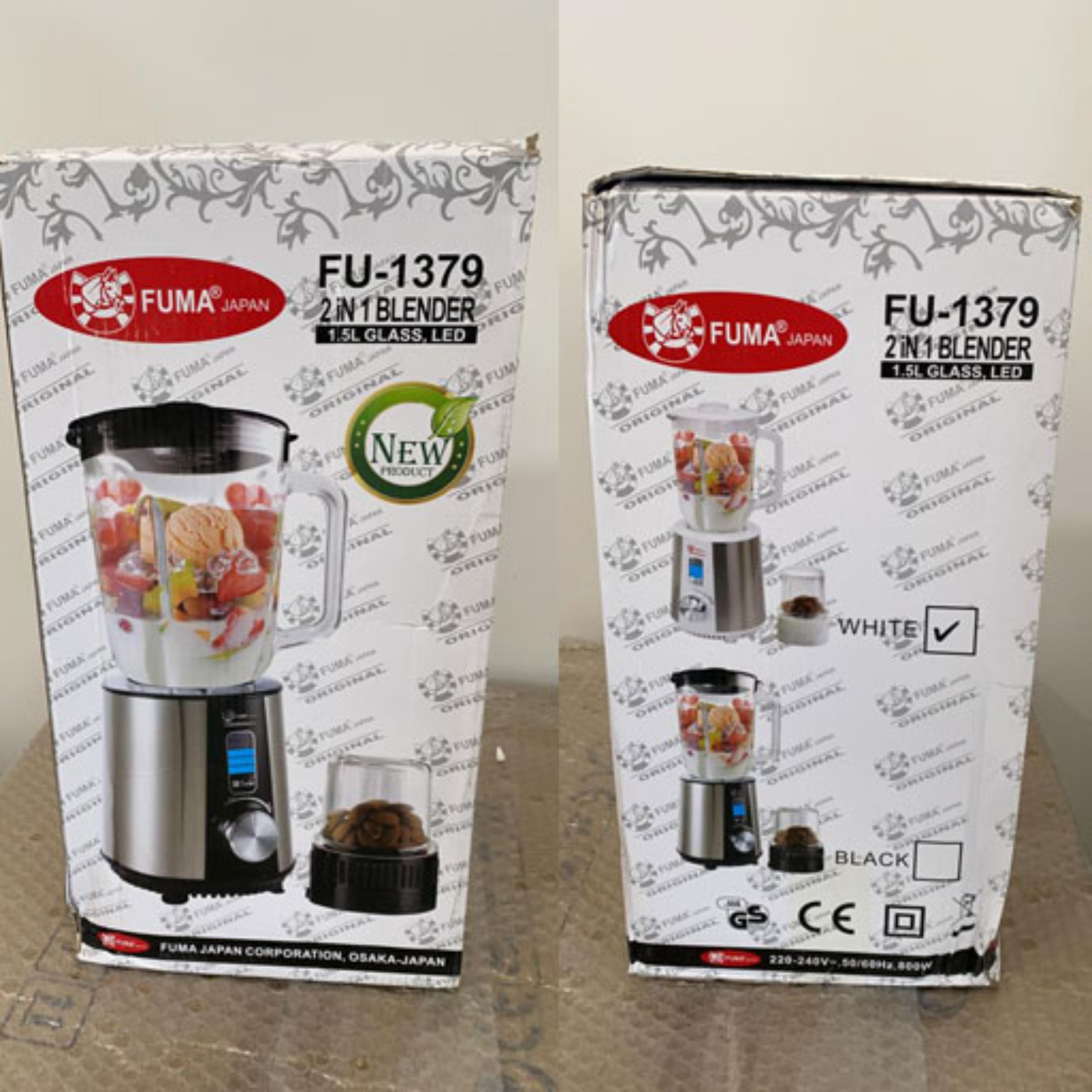 مخلوط کن به همراه آسیاب فوما مدل FU-1379 (اصلی)